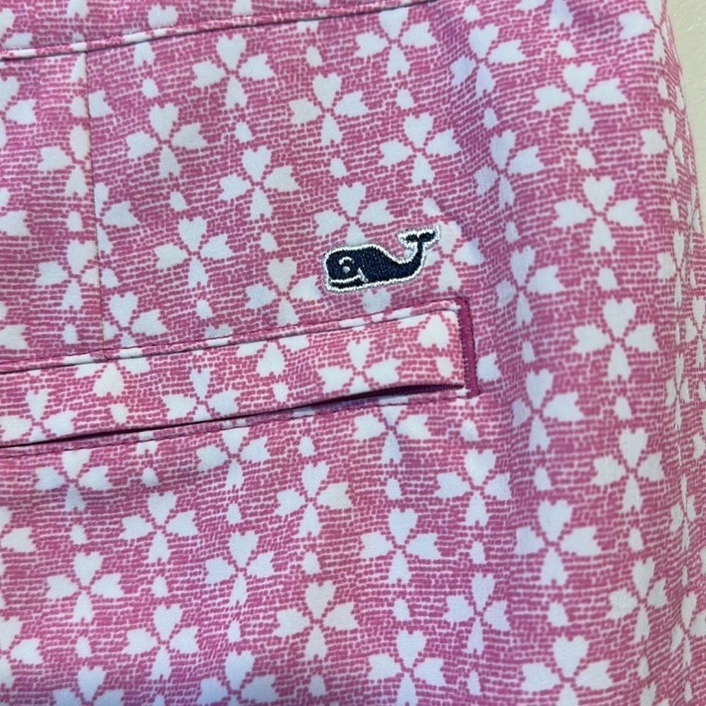 Vineyard Vines Performance Polyester Spandex Pink… - image 5